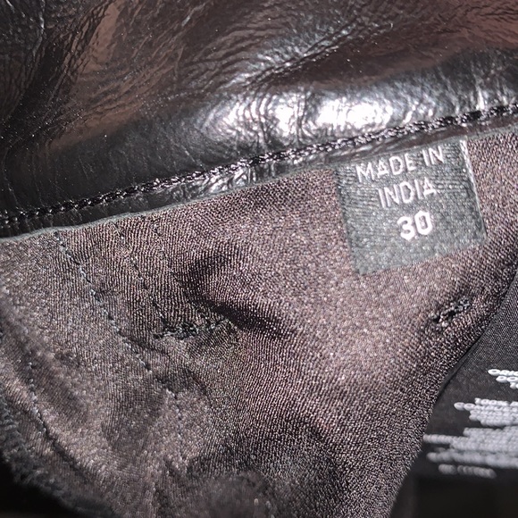 J Brand | Lamb Leather Cropped - Picture 4 of 5